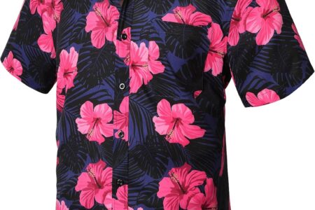 Camisa hawaiana amarilla con estampado de piñas