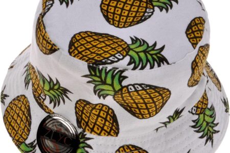 Sombrero pescador con motivo piña