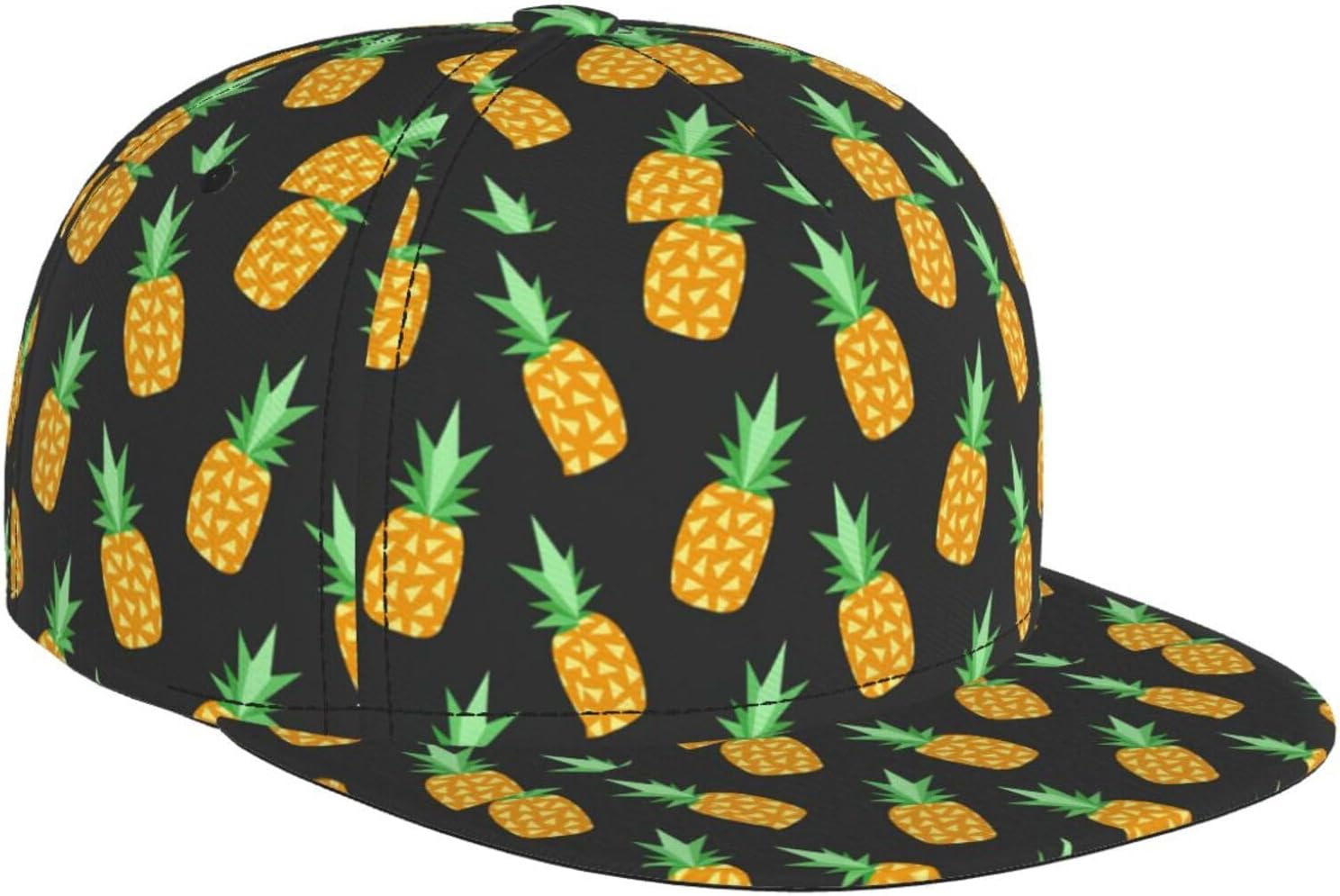 Gorra de verano con estampado de piña