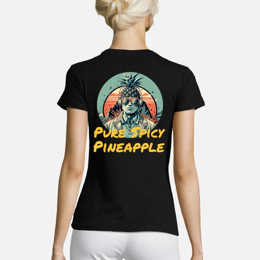 Camiseta Pineapplemen JoeBlack mujer diseño exclusivo